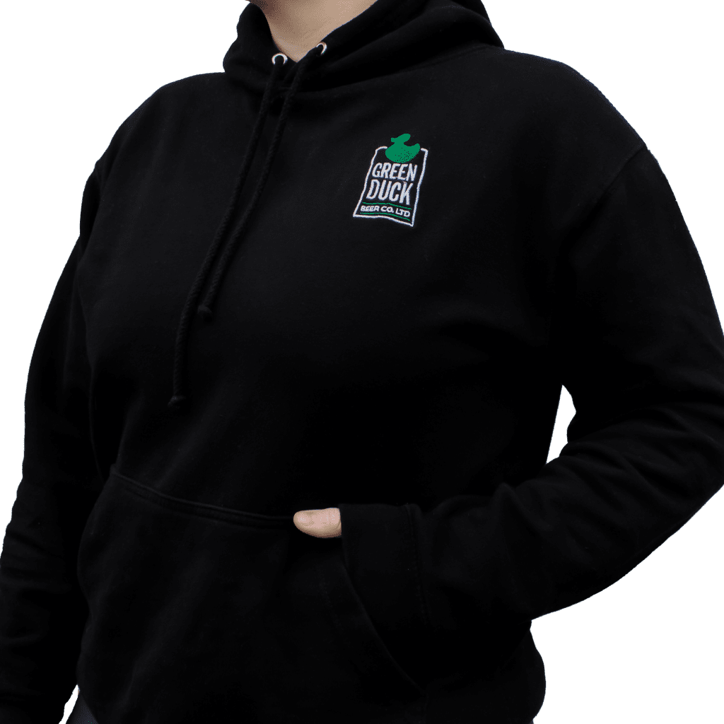 Green Duck Logo Hoodie
